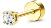 Flat-Back Cartilage Piercing Studs and Hoops in Multiple Styles - Image 24