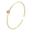 Gold Plated Micro-Set Zirconia 26 Letters A-Z Simple Unisex Bracelet Lucky Letters Bracelet Golden - Image 10