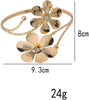 Upper Arm Bracelet Band Cuff Bangle Coil Bracelet Butterfly Flower Gold Armband Adjustable Boho Coil Swirl Armlet ArmBand - Image 6