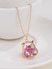 1Pc Cute Kids Capybara Shaker Pendant Necklace Quicksand Sequins Star Charm Necklace for Girls, Friendship Jewelry Set - Image 19
