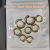 8pcs Crystal Circle Huggie Hoop Earrings for Women Simple Small Round Dangle Drops Earring Punk Jewelry Gifts - Image 6