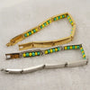 GD Religious Stainless Steel South Africa Bracelet Green And Yellow Color Orula Hidden Bracelet Yellow Beads Unisex Bangle - Image 2