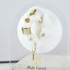 Titanium CZ Four-Point Star Flat Back Stud Earring Helix Cartilage Monroe Medusa Tragus Piercing - Image 19