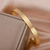 Stainless Steel Ayatul Kursi Cuff Bangle Islamic Muslim Arabic God Messenger Bracelet for Women Moroccan Arabic Jewelry - Image 3