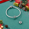 Silver Charms Beads Reindeer Bell Gift Christmas Series Dangle Fit Bracelet Women Jewelry Gift - Image 3