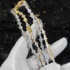 Iced Out Cubic Zirconia Tennis Bracelet Layering Bracelets Stuff for Men Women - Image 4
