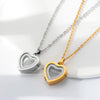 Glass Cremation Jewelry Necklace for Ashes Heart Memorial Lockets for Ashes Stainless Steel Keepsake Urn Ashes Pendants 4Colors - Image 6