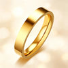 Plain Band Couple Ring For Women Men Stainless Steel Width Flat Band Rings Minimalist Classic Promise Ring Wedding Jewelry Gift - Image 7