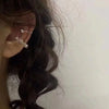C-Shaped Non-Piercing Ear Cuff Clip Earring Set - Image 17