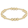 Gold Plated Beaded Bracelet for Women Stretch Jewelry - Image 6