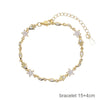 Sparking Bling Prong Set Round CZ Star Moon Eye Hand Charm Tennis Chain Necklace Choker Women Y Lariat Jewelry - Image 3