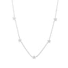 Silver Gold Starry Sky Spakle Star Linked CZ Zircon Choker Necklace Long Chains Women Wedding Jewelry Gift - Image 7