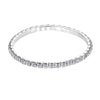 Silver Color Stretchy 1/2/3/4/5 Rows Bracelet Anklet Ankle chain Rhinestones Foot Jewelry Crystal Bracelet - Image 5
