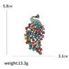 Fully Rhinestone Peacock Bird Brooch and Elegant Coat Pin Jewelry Accessories and Gifts - Image 18