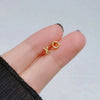 Korean Minimalism Gold Color Small Leaf Butterfly Stud Earrings for Women Daily Wear Ear Girls Pierc Gifts - Image 31