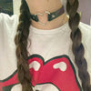 Vintage Sexy Heart Charm Gothic Collar Necklace Gothic Heart Lock Harajuku Women Gift Black Leather Punk Choker Necklace - Image 11