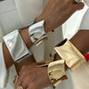 Exaggerated Irregular Alloy Open Cuff Bracelet Bangles For Women Chunky Big Bracelets Gold Silver Color Manchette Grunge Jewelry - Image 1