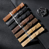Vintage Leather Strap 18mm 20mm 22mm Universal Men Women Cowhide WatchBand Breathable Bracelet Sport Wristbelt Accessory - Image 2