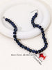 Glass Bead Necklace with Colorful Fish Pendant - Image 14
