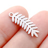 5Pcs/Lot Arrive Leaf Pendant Hollow Leaves Stainless Steel Charms for Earrings Bracelet Necklace Jewellery Making - Image 8