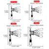 ShareShark 10pcs 4/6/8/10 Squid Jig Lure Swivels Fishing Bearing Rolling Swivel Ring Fishing Connector Fishing Accessories - Image 2