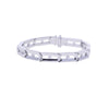 Micro Pave Bling CZ Cubic Zirconia Paper Clip Link Chain Bracelet 16cm Geometric Women Girl Jewelry Bangle - Image 9
