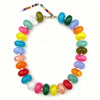 Chunky Resin Bead Necklace in Bright Colors Bohemian Style - Image 22
