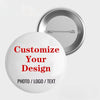 Custom Personalize Tinplate Pins Text Pictures Logo Printed Customize Brooches Lapel Metal Badges Gifts for Friends - Image 1