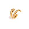 Punk Piercless Ear Clip Earring for Women Classic Gold Color Earcuff Earrings Girl Y2K Gift Simple Daily Wear Jewelry - Image 6
