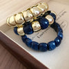 Square-Spliced Bead Bangle with Elastic Cord and Multiple Designs - Image 20