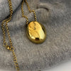 Metal Large Geometric Oval Water Drop Pendant Necklace for Women Girls Stainless Steel Long Style Sweater Chain Jewelry Gifts - Image 5