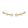 Silver Color Gold Plated Climber Earrings for Women Smooth Piercing Women's Stud Earrings Jewelry - Image 7