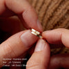 Stainless Steel Jewelry Punk Men's and Women's Accessories Open Minimalist Gold Plated Ring - Image 2