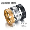 Classic Stainless Steel Roman Digital Men Women Ring Cool Punk Jewelry for Party Gifts - Image 5
