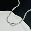 3316L Stainless Steel Jewelry Vintage Minimalism Lovers Love Heart Cuban Chain Choker Necklaces Pendants For Women - Image 9