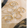 58/60mm Stainless Steel Cubic Zirconia Square Heart Cuff Bracelet Bangle Delicate Aesthetic Jewelry - Image 5