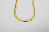 Sunny Jewelry Copper Necklace Snake Chains Gold Plated For Women Man Italy 750 For Daily Wear Gift - Image 8