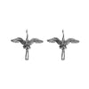 Chinese Style Red Crowned Crane Stud Earrings for Women Elegant Earrings Retro Jewelry Accessories Gifts - Image 4
