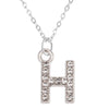 Shining A-Z Letter Pendant Charm Necklace 26 Initial Alphabet Name Clavicle Chain Party Valentine's Day Jewelry Gift - Image 16