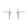 Silver Color Zircon Star Detachable Stud Earrings for Women Punk Jewelry Personality Silver Needle Accessories - Image 7