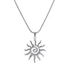 Vintage Sun Geometric Drop Earrings for Women Golden Stainless Steel Aesthetic Jewelry Gift - Image 9