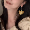 Ventfille Silver Gold Leaf Earrings For Women Earring Jewelry Prevent Allergy Party Gift - Image 3
