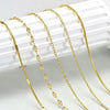 Layered Link Chain Anklets Bracelet for Women, Gold Plated Foot Leg Anklets Summer Boho Beach Jewelry Adjustable - Image 6