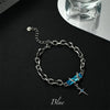 Hip Hop Obsidian Star Bracelet For Men Women Punk Design Titanium Steel Charm Couple Jewelry Kpop Gift - Image 10