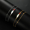 Palestine Map Flag Charms Bracelets for Women Double Layer Country Map Pendant Stainless Steel Couple Bracelet - Image 2