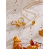 Apple Pendant Necklace Earrings Stainless Steel Gold Platinum Pvd Plated Resistant Charm Jewelry - Image 6