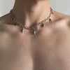 Stainless Steel Punk Aesthetic Stud Necklace Men Choker Cool Hip Hop Women Rivet Pendant Necklace Gothic Jewelry Gifts - Image 3