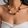 Bohemian Colorful Handmade Acrylic Beaded Choker Necklaces for Women Heart Fish Pendant Necklace Summer Jewelry Gift - Image 5