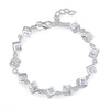 charm Silver Bracelet for man woman Twisted rope chain jewelry Wedding party Christmas gift - Image 35