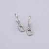 Enshir Gold Color Zircon Drop Hoop Earrings For Women Rock Punk Wedding Crystal Jewelry - Image 18
